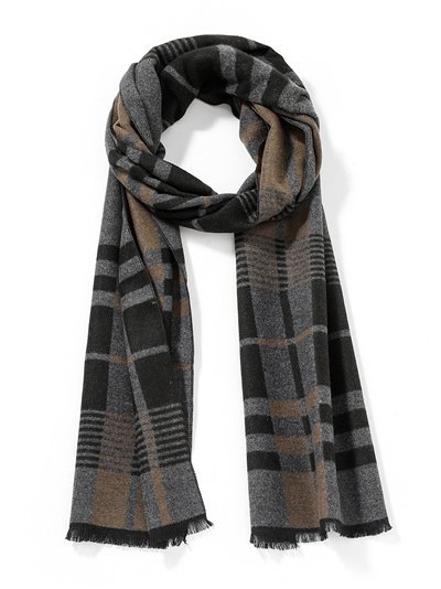 Bufanda cuadros hombre