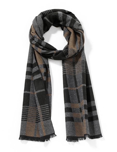 Bufanda cuadros hombre