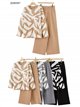 Conjunto Jersey animal print talla grande + Pantalón