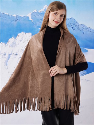 Bufanda efecto ante flecos