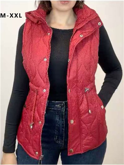 Chaleco acolchado capucha 2