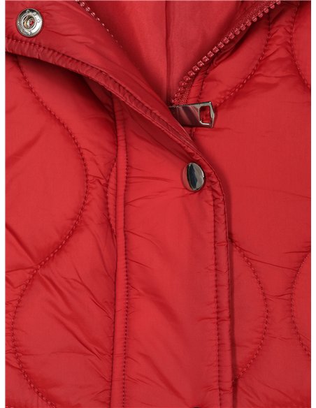 Chaleco acolchado capucha