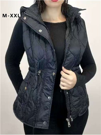 Chaleco acolchado capucha 2