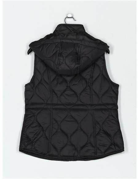 Chaleco acolchado capucha