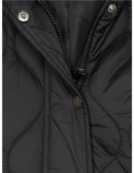 Chaleco acolchado capucha