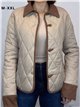Chaqueta ligera acolchada cuello contraste