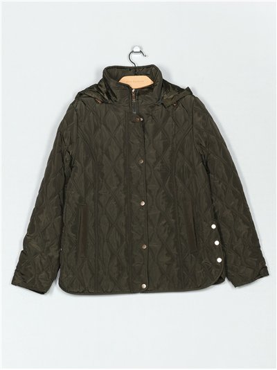 Chaqueta acolchada capucha