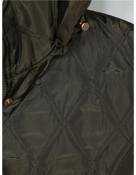 Chaqueta acolchada capucha