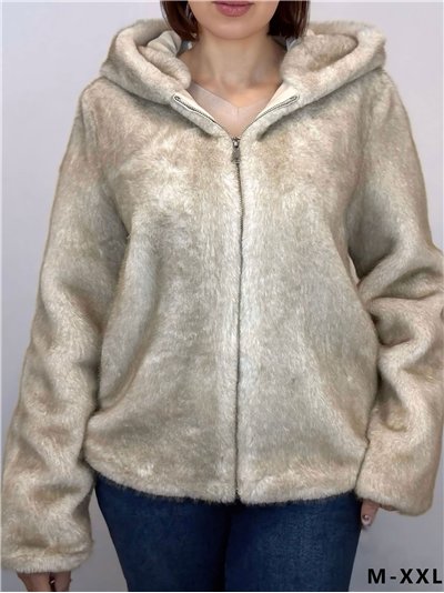 Chaqueta pelo capucha 2