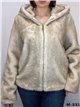 Chaqueta pelo capucha