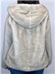 Chaqueta pelo capucha