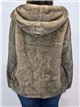 Chaqueta pelo capucha