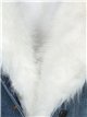 Cazadora denim cuello pelo