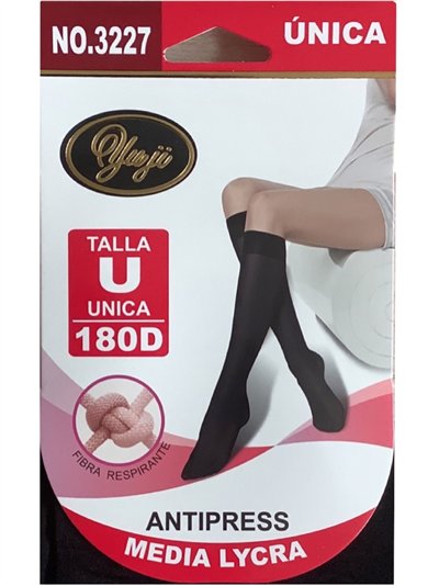 Calcetines largos ultra tupidos 180 deniers