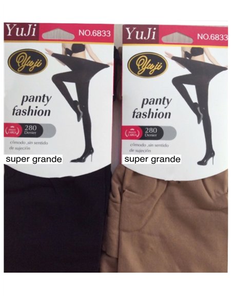 Pantis ultra tupidos talla super grande 280 Deniers