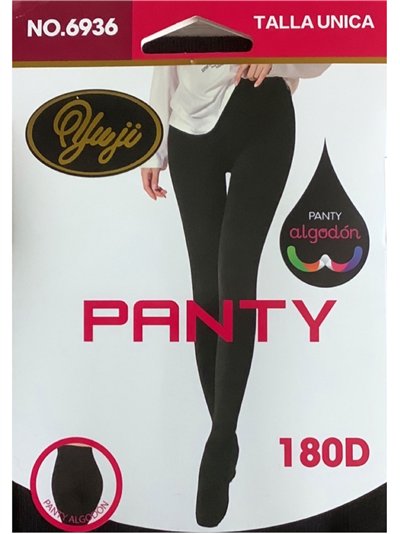 Pantis algodón 180 deniers