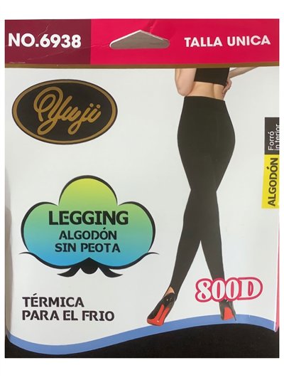Leggings térmicos polar 800 deniers