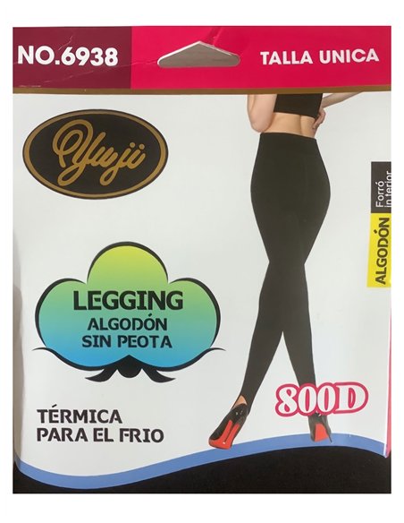 Leggings térmicos polar 800 deniers