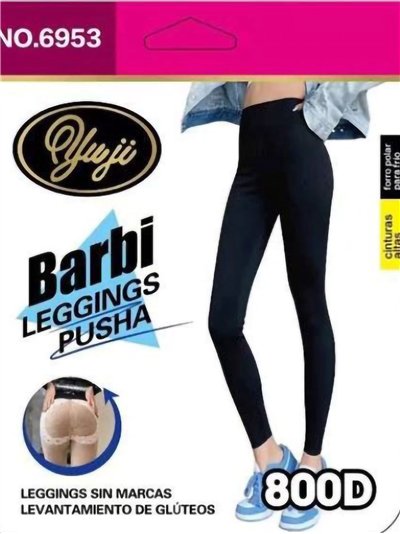 Leggings térmicos levanta glúteos 800 deniers