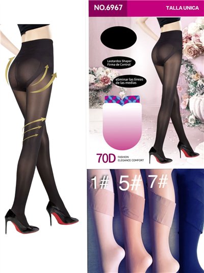 Pantis tupidos moldeadores 70 deniers 2