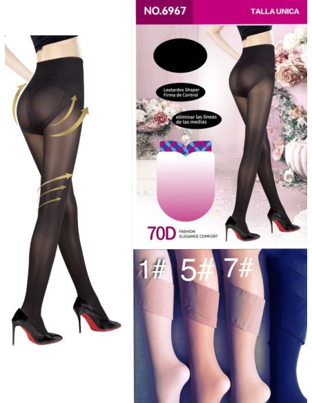 Pantis tupidos moldeadores 70 deniers