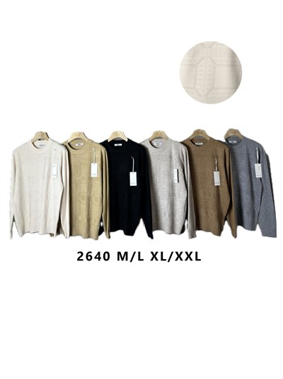 Geometric knit sweater 2