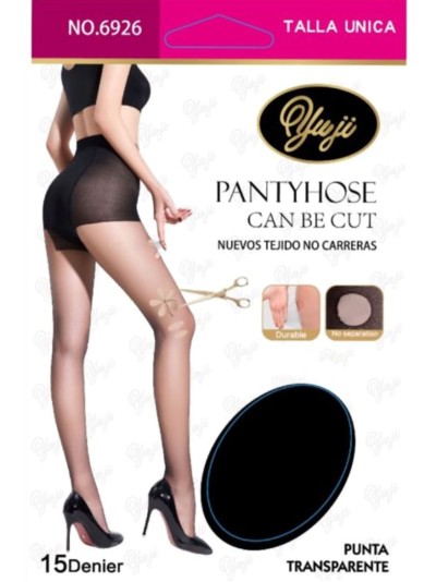 Pantis transparentes sin carreras 15 Deniers