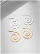 Pendientes espiral