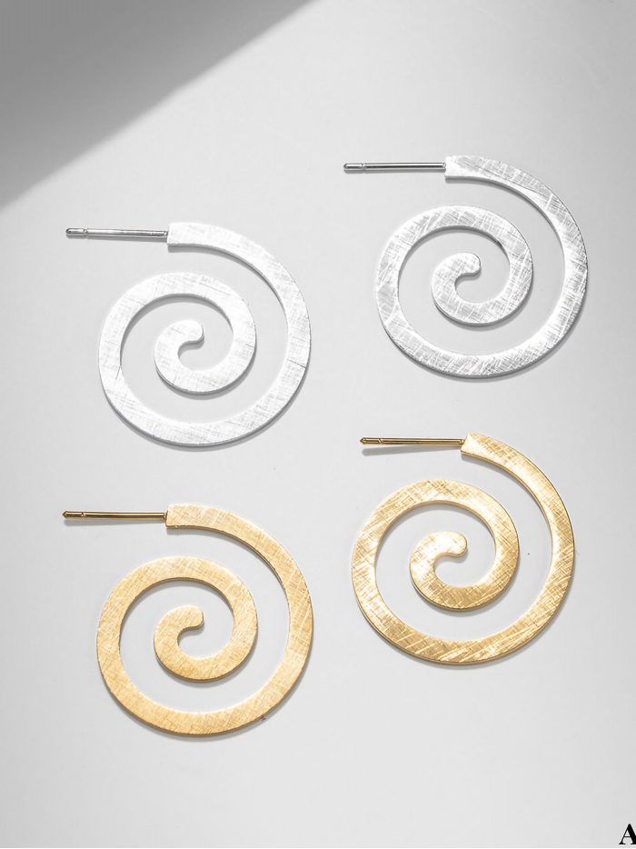 Pendientes espiral