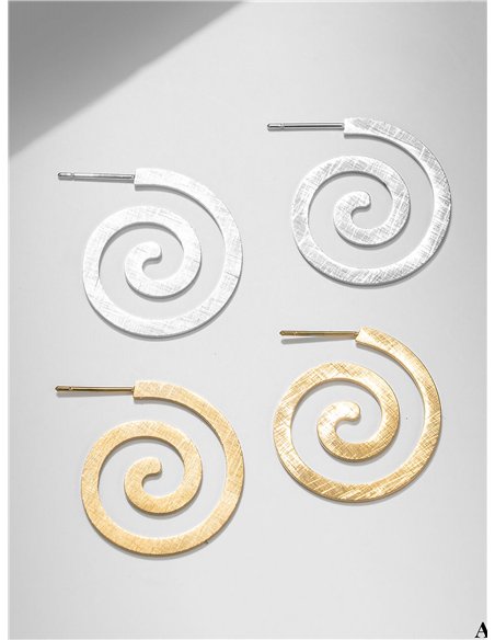 Pendientes espiral