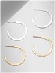 Pendientes aro fino