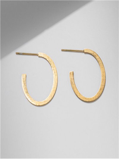 Pendientes aro liso 2