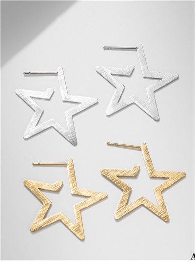 Pendientes estrella 2