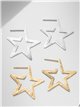 Pendientes estrella