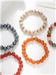 Pulsera elástica de cuentas