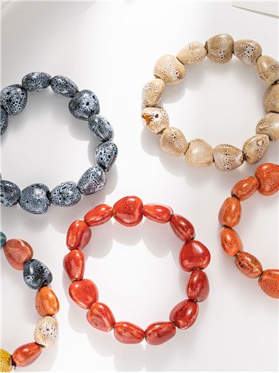 Pulsera elástica de cuentas 2