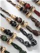 Collar con abalorios