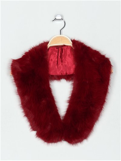 Faux fur collar