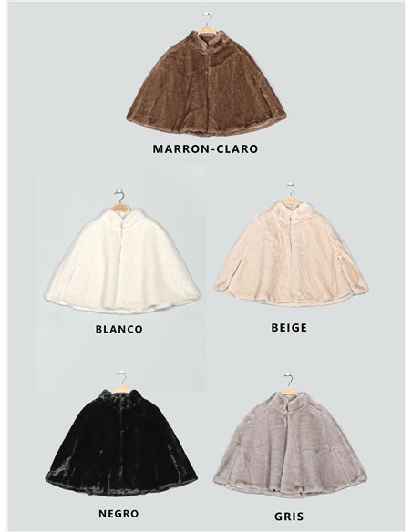 Capa soft efecto pelo abertura