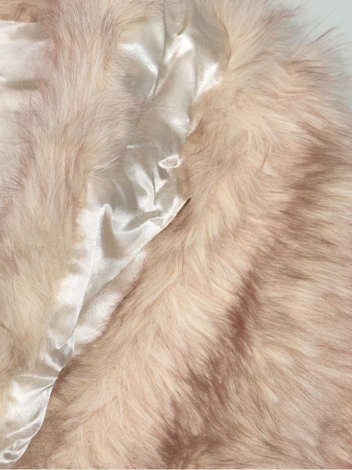 Estola efecto pelo con cuello