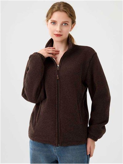 Chaqueta polar con forro interior