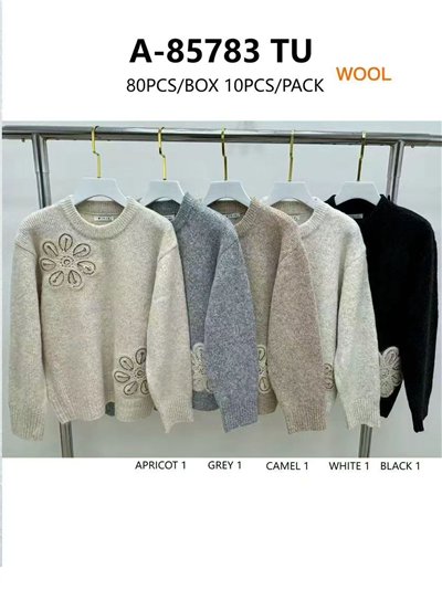 Jersey bordado floral 2