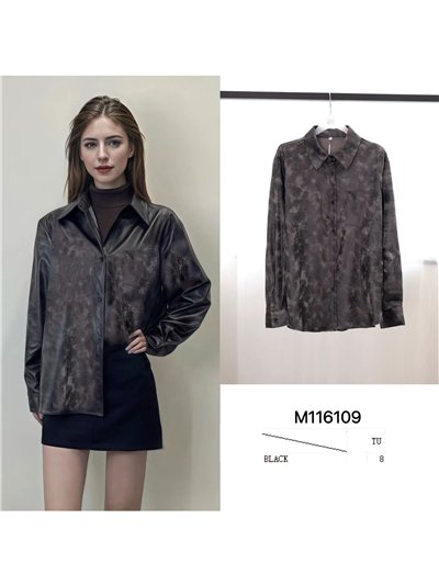 Camisa efecto piel 2