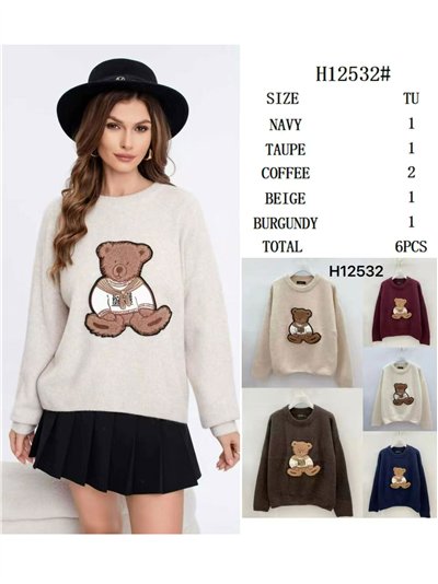 Jersey oso bordado 2