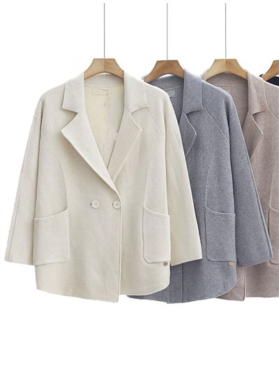 Blazer punto botones