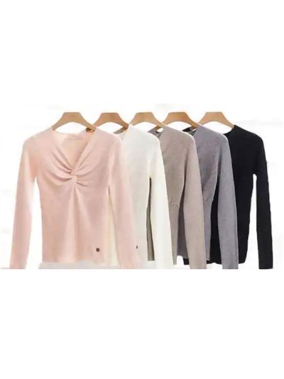 Jersey canalé nudos 2