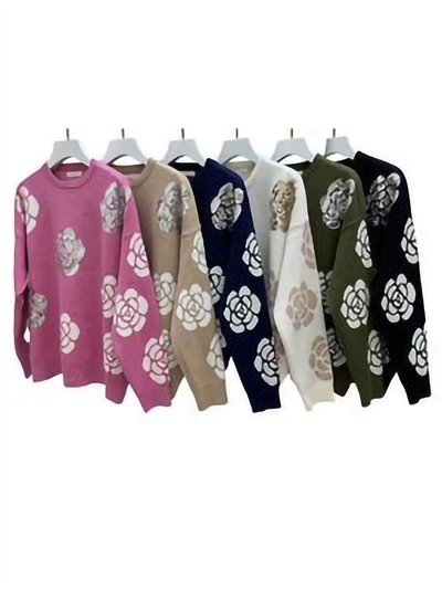 Jersey flores lentejuelas 2