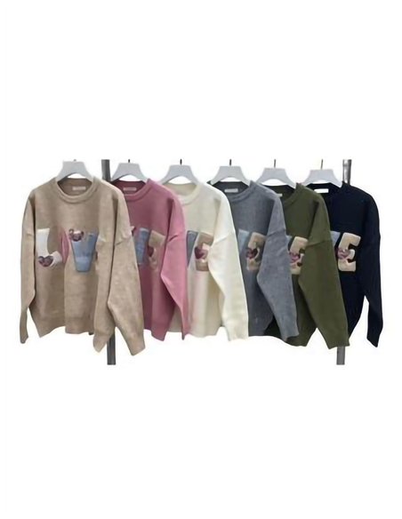 Jersey amplio LOVE teddy