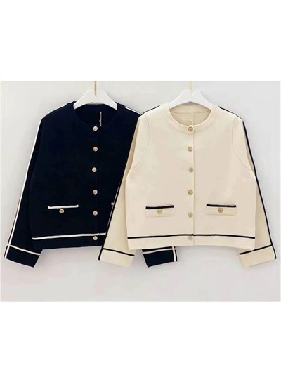 Chaqueta punto contraste 2