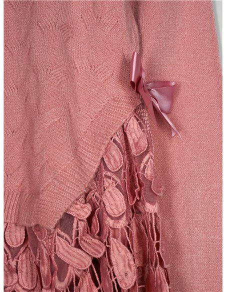 Jersey estructura encaje